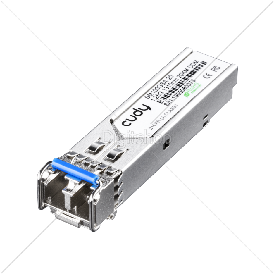 CUDY-SM100GSA-20-ENOMODNI-OPTICNI-MODUL-SFP-1-25Gb-s_im1 CUDY SM100GSA-20 ENOMODNI OPTIČNI MODUL SFP / 1.25Gb/s - slika 1
