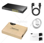 CUDY SWITCH GS2018PS2 16 PORTNO POE STIKALO - slika 3