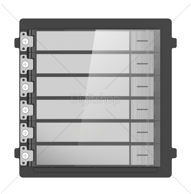 HIKVISION-DS-KD-KK-S-MODUL-SEST-TIPK-ZA-DS-KD8003-IME1-S_im1 HIKVISION DS-KD-KK/S MODUL ŠEST TIPK ZA DS-KD8003-IME1/S - slika 1