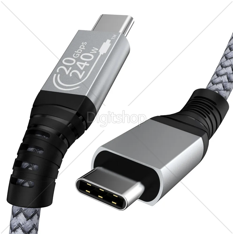 NAJLONSKI-USB-C-C-240W-3M_im1 NAJLONSKI USB 3.2 C-C 240W 4K / 3M - slika 1