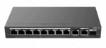 RUIJIE-REYEE SWITCH RG-ES210GS-P 10 PORTNO POE STIKALO